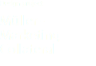 Design project Müller - Marketing Collateral