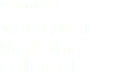 Design project Moov Music -Marketing Collateral