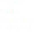 Design project Müller - Marketing Collateral