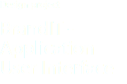 Design project BrandIT -Application User Interface